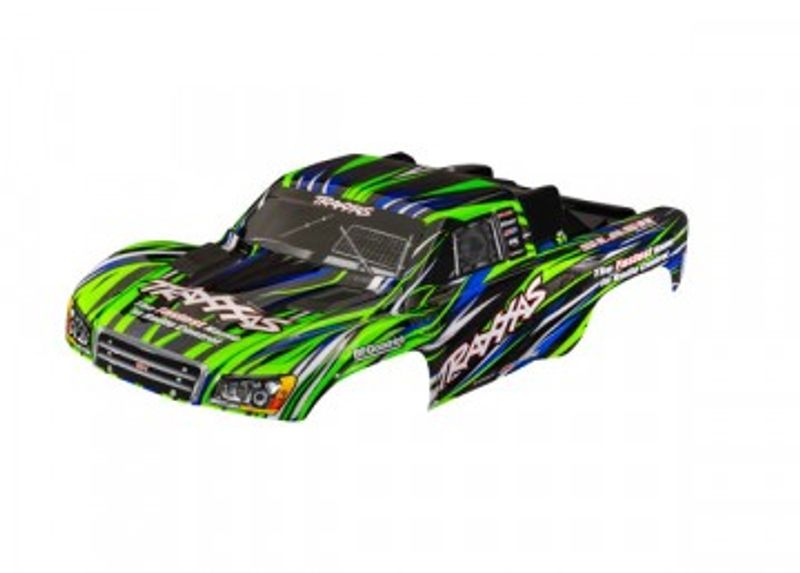 Traxxas Kaross Slash 4x4 Clipless Grön (6941-GRN)
