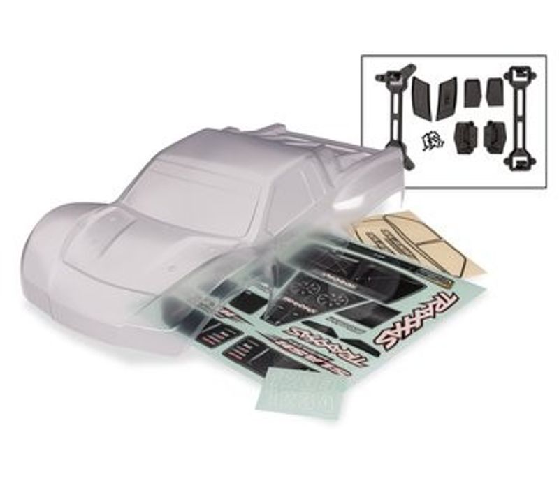 Traxxas Kaross Slash 2WD Omålad HD Clipless Komplett (6958R)