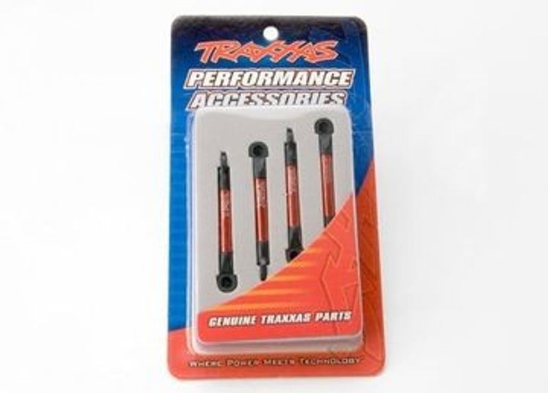 Traxxas Stötstång Fjädring Alu Röd (4) 1/16 Slash (7018X)