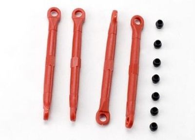 Traxxas Toe-links Röd (4) 1/16 Slash (7038)