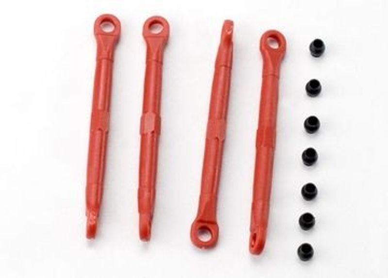 Traxxas Toe-links Röd (4) 1/16 Slash (7038)