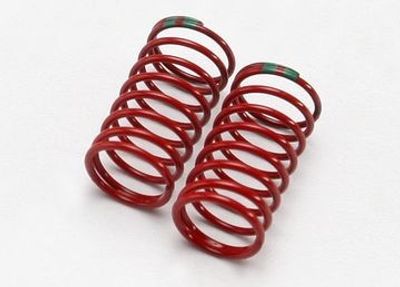 Traxxas Stötdämparfjäder 0.88 Grön (2) 1/16 (7141)