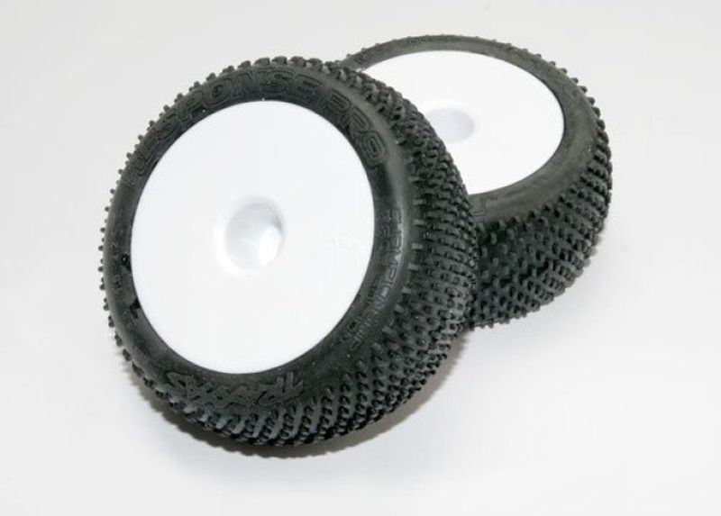 Traxxas Däck & Fälg Response Pro/Disk Vit 2.2" 1/16 (2) (7175)