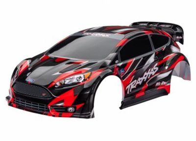 Traxxas Kaross Ford Fiesta ST Rally Röd (7418-RED)