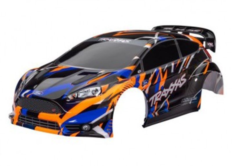 Traxxas Kaross Ford Fiesta ST Rally VXL Orange (7427-ORNG)