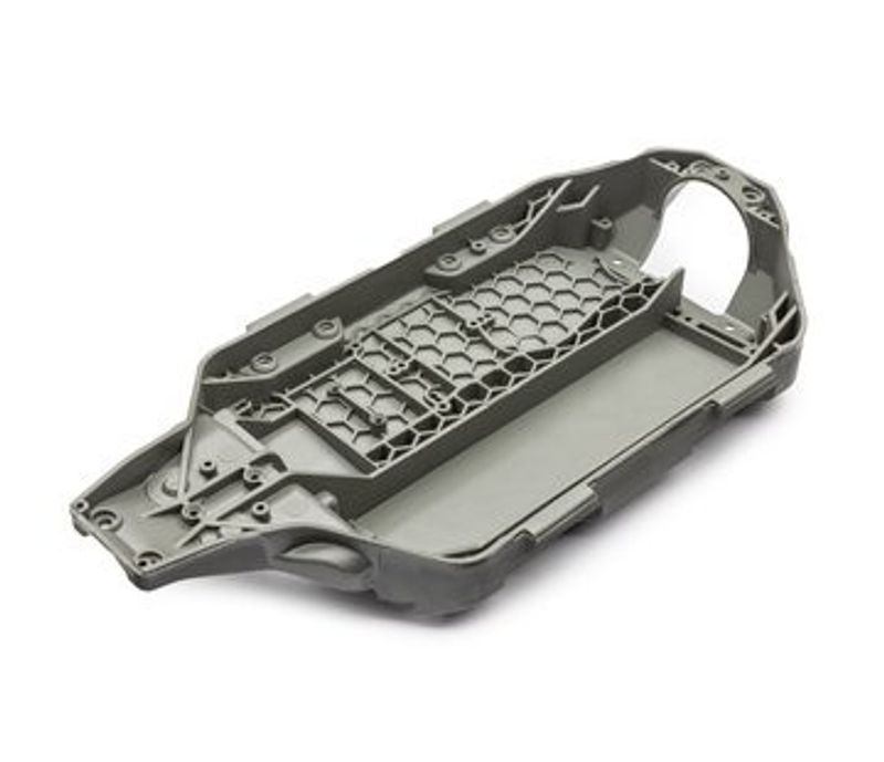Traxxas Chassi Bottenplatta Grå Jato 4x4 (7422-GRAY)