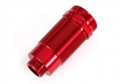 Traxxas Stötdämparhus Alu Röd (PTFE) GTR Long* (7466R)