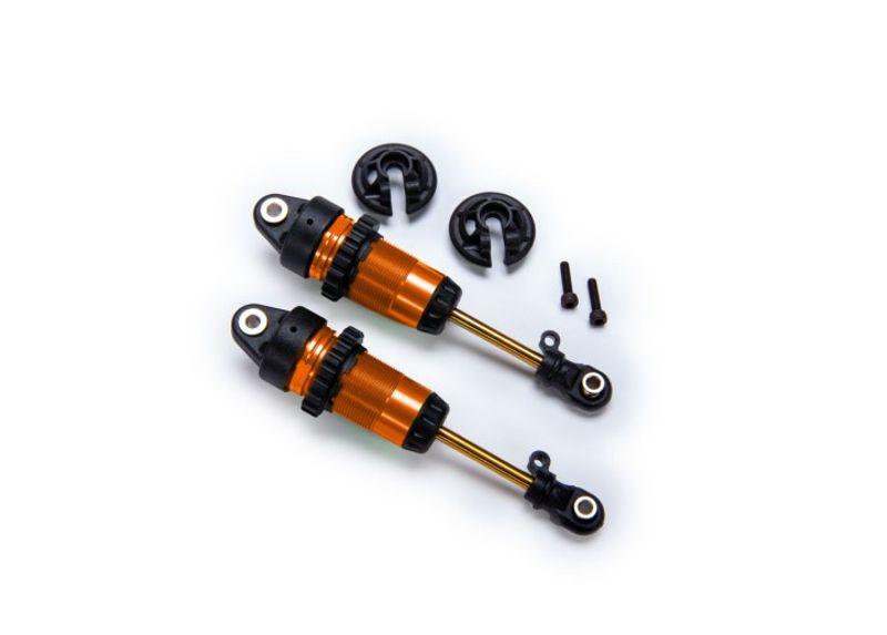 Traxxas Stötdämpare GTR Long Orange utan fjädrar (2) (7461-ORNG)
