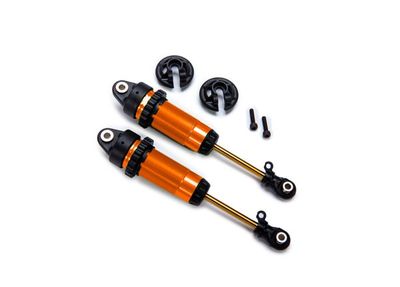 Traxxas Stötdämpare Alu Orange GTR XX-Long utan fjädrar (2) (7462-ORNG)