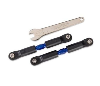 Traxxas Camber- Toe-In Stag Bak Short Justerbar Stål Blå (2) (7492-BLUE)