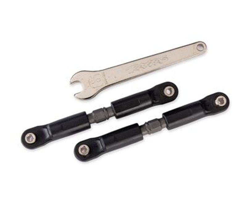 Traxxas Camber- Toe-In Stag Bak Short Justerbar Stål Grå (2) (7492-GRAY)