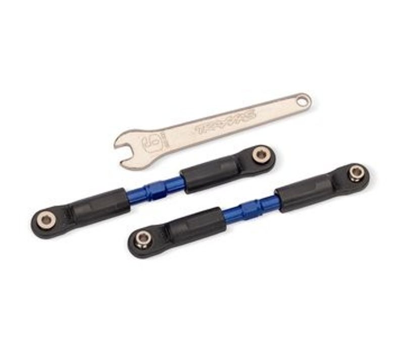 Traxxas Camber- Toe-In Stag Bak Long Justerbar Stål Blå (2) (7493-BLUE)