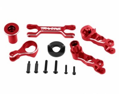 Traxxas Armar & Parallellstag Styrning Set Alu Röd X-Maxx (7746-RED)