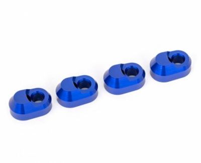 Traxxas Hållare Stötdämparaxel Alu Blå (4) X-Maxx, XRT (7743-BLUE)