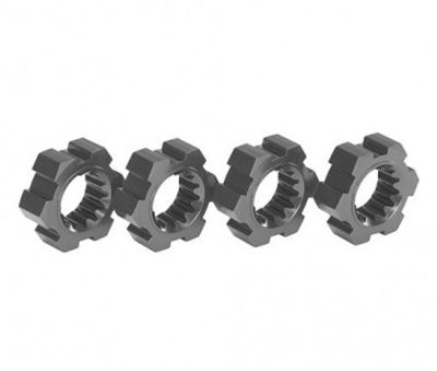 Traxxas Fälgnav Aluminium Grå (4) X-Maxx, XRT (7756-GRAY)
