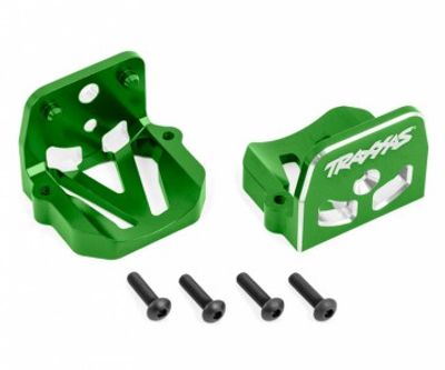 Traxxas Motorfäste Fram & Bak Set Alu Grön X-Maxx, XRT (7760-GRN)