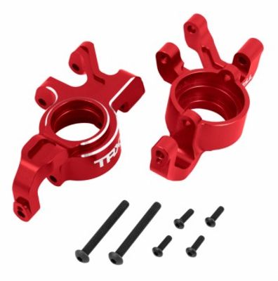 Traxxas Styrspindel H&V (Par) Alu Röd X-Maxx, XRT (7836-RED)