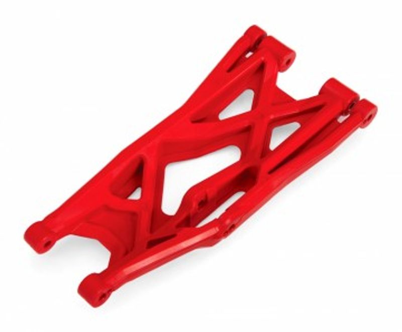 Traxxas Bärarm Nedre Höger F/B HD Röd X-Maxx, Funco (Bak) (7830R)