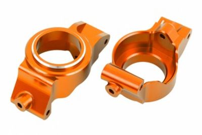 Traxxas Styrspindelhållare H+V (Par) Alu Orange X-Maxx, XRT (7832-ORNG)