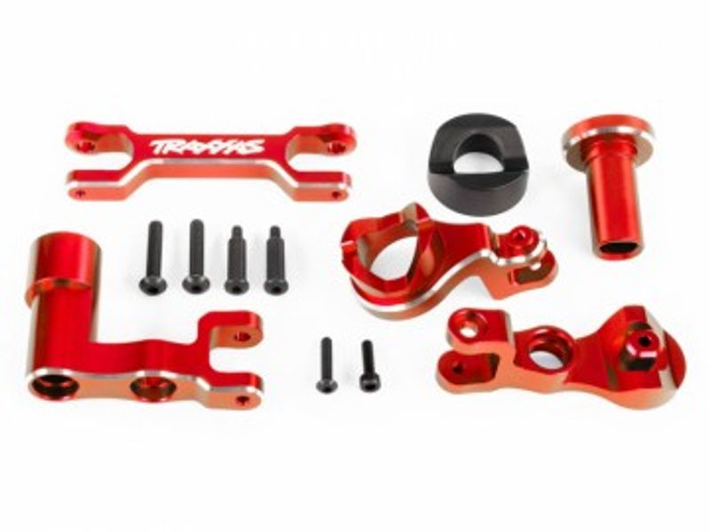 Traxxas Armar & Parallellstag Styrning Set Alu Röd XRT (7843-RED)