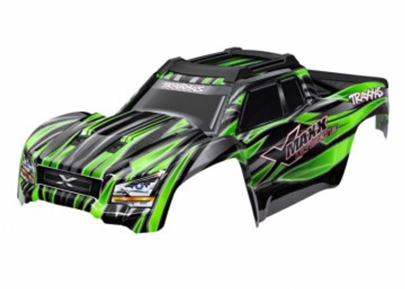 Traxxas Kaross X-Maxx Ultimate Grön (7868-GRN)