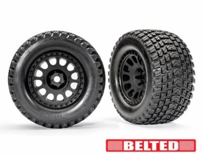 Traxxas Däck & Fälg Gravix Förstärkta / XRT Race Svart (2) (7862)