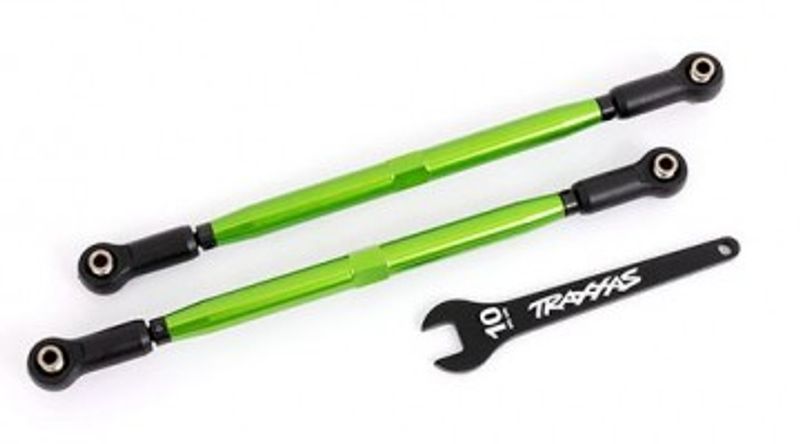 Traxxas Styrstag Alu Grön (2) X-Maxx WideMaxx, XRT (7897G)