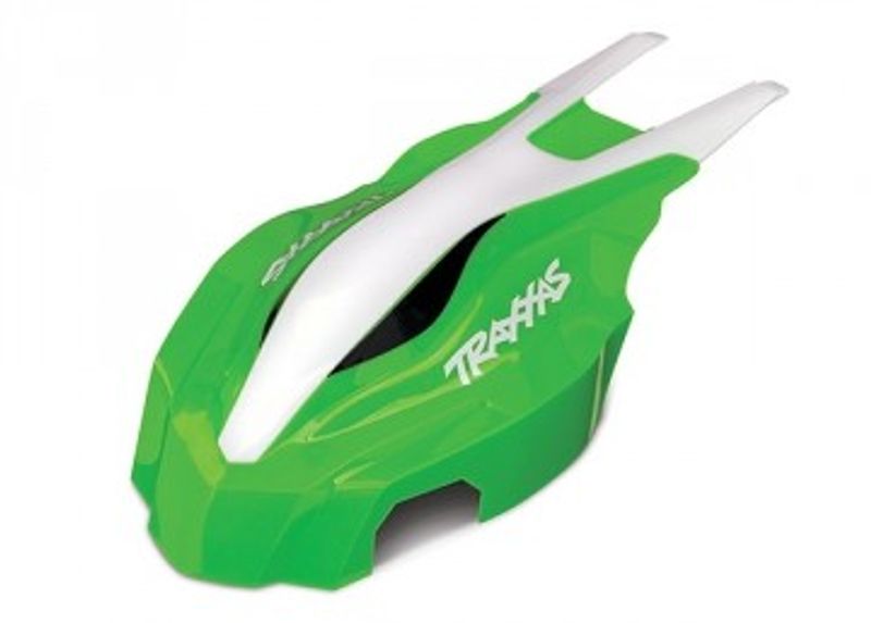 Traxxas Kåpa främre Grön/Vit Aton (7914)