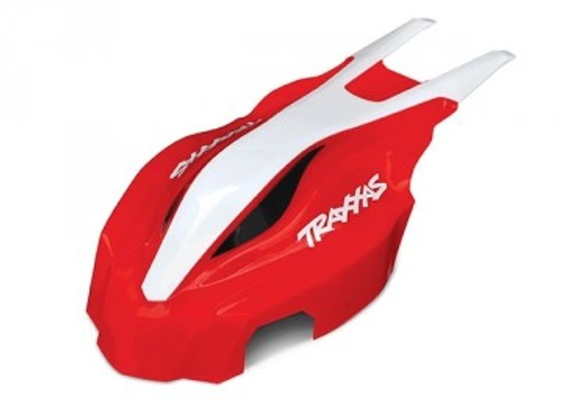 Traxxas Kåpa främre Röd/Vit Aton (7911)