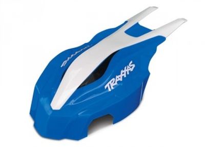 Traxxas Kåpa främre Blå/Vit Aton (7912)