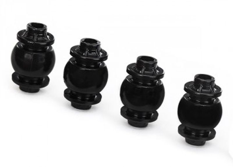 Traxxas Dämparkulor, anti-vibration, gimbal, kamerafäste set (4) (7972)