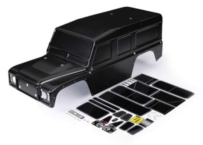 Traxxas Kaross Land Rover Defender Svart (8011-BLK)