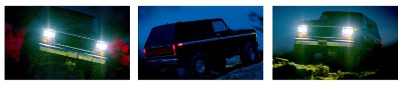TRX8035 LED Ljus Set Komplett Bronco