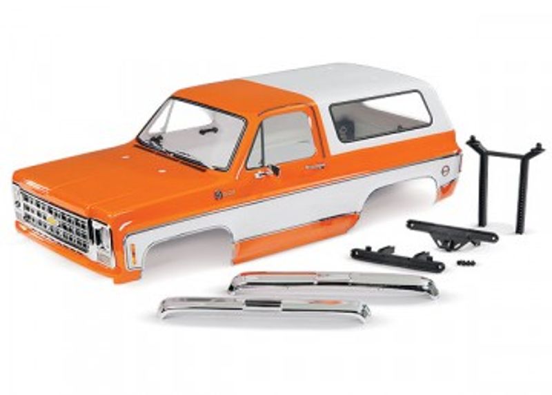 Traxxas Kaross Chevy Blazer Orange Komplett* (8130X)