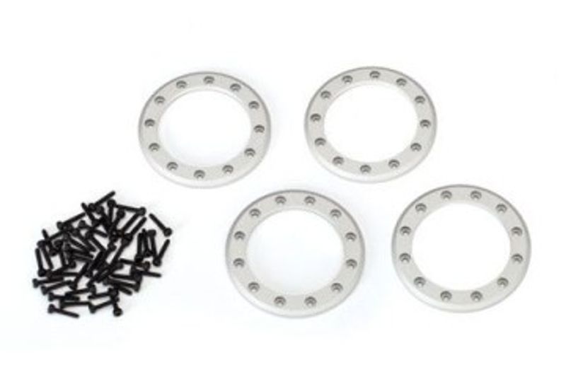 Traxxas Beadlock Ringar 1.9" Alu Satin (4) (8169)