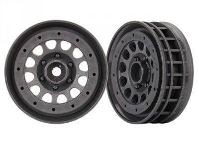 Traxxas Fälg Method 105 Grå 1.9" Beadlock (2) (8173A)