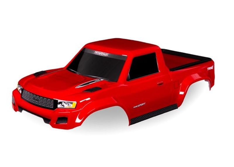 Traxxas Kaross TRX-4 Sport (Clipless) Röd (8187-RED)