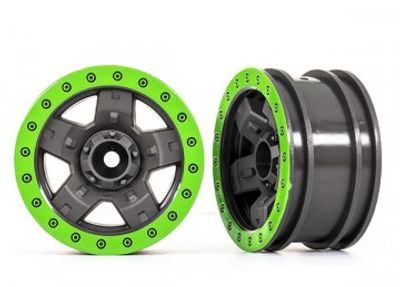 Traxxas Fälg TRX-4 Sport 2.2" Grön (2) (8180-GRN)