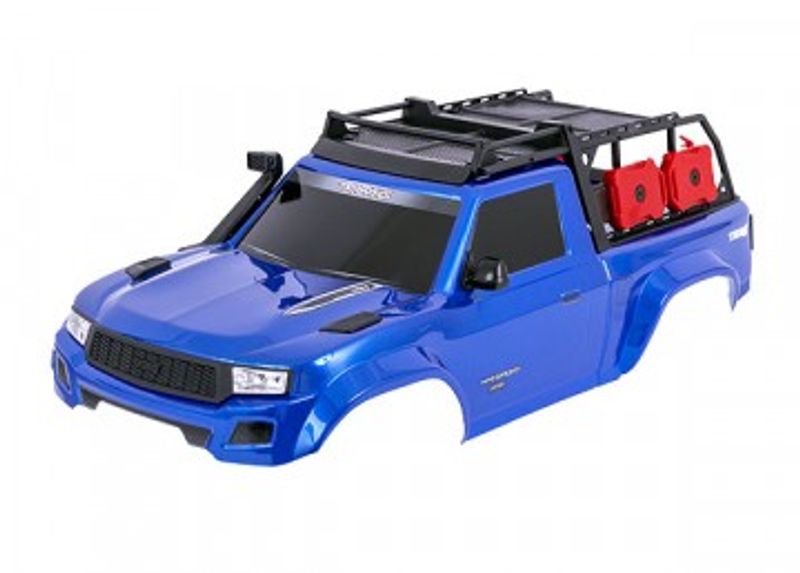 Traxxas Kaross TRX-4 Sport (Clipless) Komplett Blå (8213-BLUE)