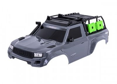 Traxxas Kaross TRX-4 Sport (Clipless) Komplett Grå (8213-GRAY)