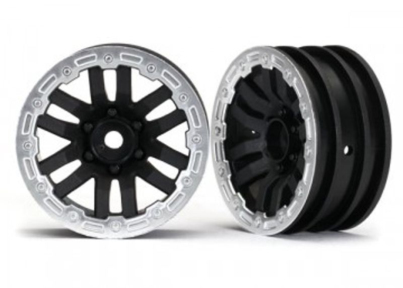 Traxxas Fälg TRX-4 Svart-Satin 1.9" (2) (8271X)