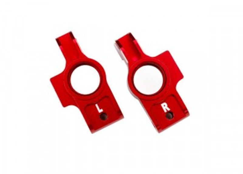 Traxxas Hjulkonsoll Alu Röd (Par) 4-Tec (8352X-RED)
