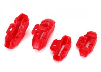 Traxxas Bromsok Röda Fram och Bak (4)  4-Tec (8367)