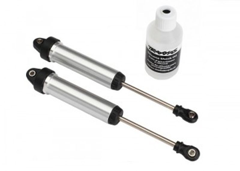 Traxxas Stötdämpare GTR 134mm Alu Silver (Utan Gänga) (2) (8451)