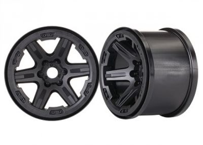 Traxxas Fälg Carbide 3.8" Svart (2) (8671)