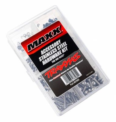 Traxxas Skruvsats Komplett Rostfritt Maxx (8798X)