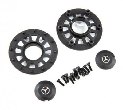 Traxxas Navkapslar / Beadlock Ringar (2+2) (Kräver Hjulaxel #8255A) (8875)