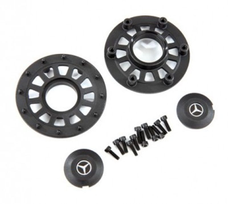 Traxxas Navkapslar / Beadlock Ringar (2+2) (Kräver Hjulaxel #8255A) (8875)