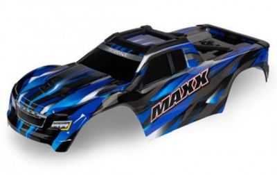 Traxxas Kaross Maxx (Lång Hjulbas) Blå (8918A)