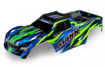 Traxxas Kaross Maxx (Lång Hjulbas) Grön (8918G)